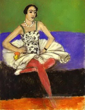 Henri Matisse Werke - Die Balletttänzerin La danseuse 1927 abstrakter Fauvismus Henri Matisse